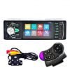 DVD 1 DIN 4.1INCH TÍCH HỢP ĐIỀU KHIỂN VÔ LĂNG KÈM CAMERA LÙI