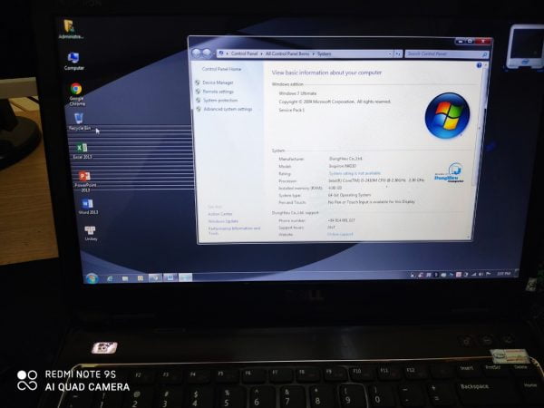 Dell Inspiron N4110 i5 2410M/4G/500G Ngoại hình 80% - Hình ảnh 2