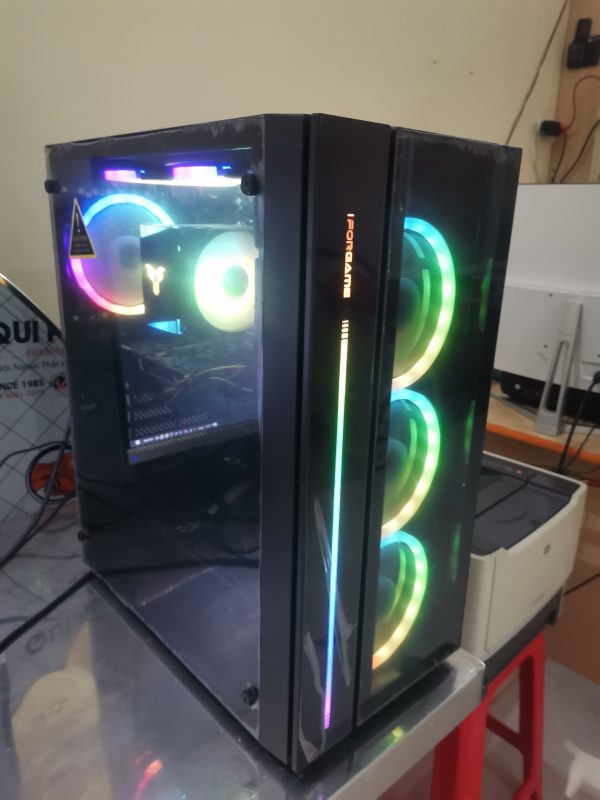 Thùng máy chuyên game và đồ họa AMD Ryzen 5 1600/16G/SDD 120G/RX 560 4Gb –  Giá: 9.900.000 vnd