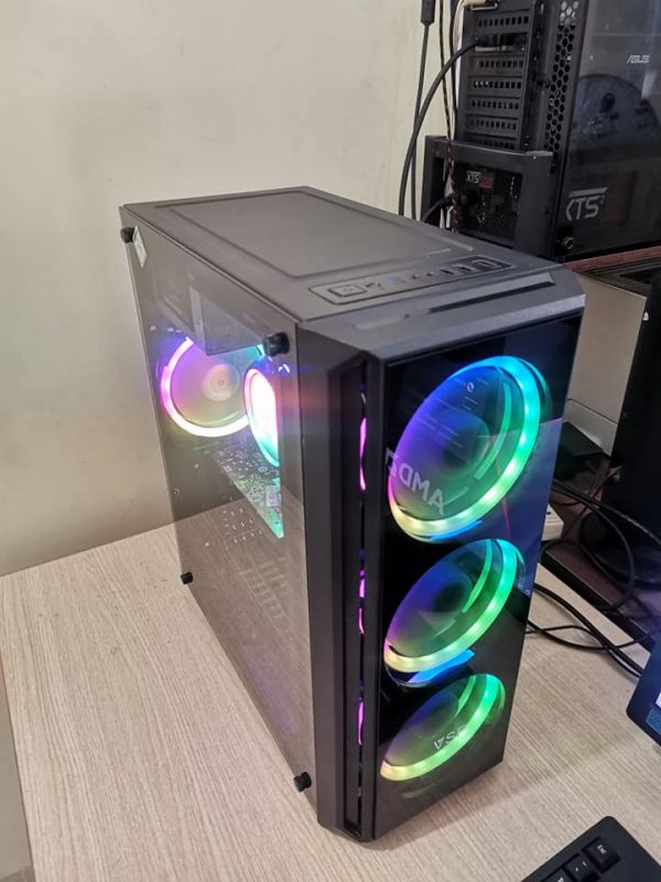 Case game online Full led RGB H110/G4400/4G/SSD 120G + HDD 250G/VGA 1G D5