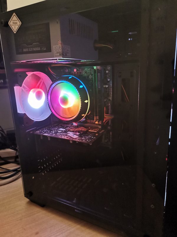 Bộ máy chơi game Giga H61/i5 3470/8G/SSD 120G + HDD 250G/VGA 1G/Màn 20inch - Ảnh 3