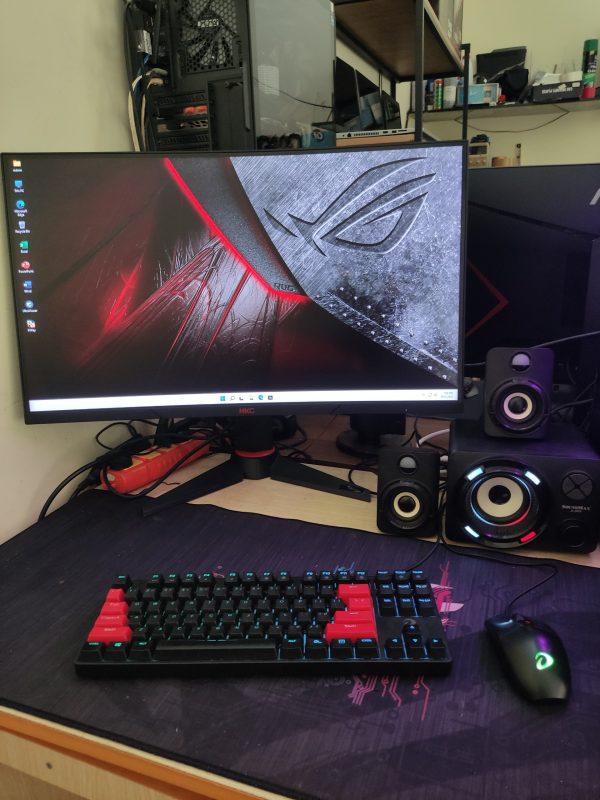 Dàn Gaming i5 9400f/16G/SSD 128Gb+HDD 1Tb/RX560 4Gb/27 inch cong 144Hz - Ảnh 4