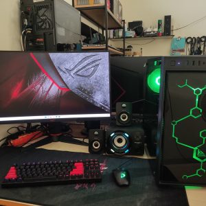 Dàn Gaming i5 9400f/16G/SSD 128Gb+HDD 1Tb/RX560 4Gb/27 inch cong 144Hz