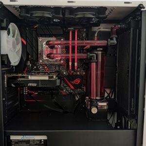 Alternative view of Case Gaming tản nước custom i5 9400f/16G/SSD 128Gb+HDD 1TG/RX560 4G