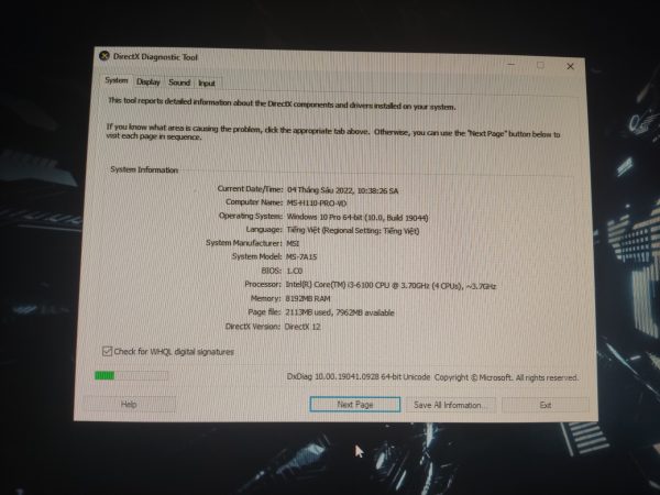 Dàn máy game online i3 6100/8G/SSD 128Gb/GT730 2G D5 - Ảnh 2