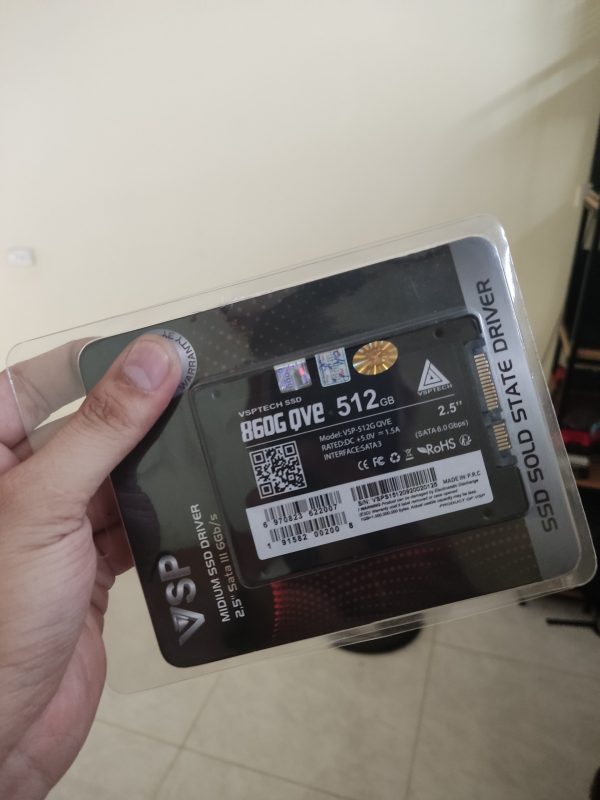 Ổ cứng SSD VSPTech 860GEVO 512Gb Sata III 2,5inch