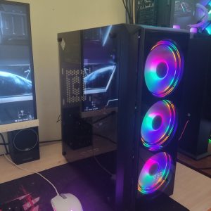 Alternative view of Dàn Asus i3 9100f/8G/SSD 128Gb/RX560 4G/27in IPS