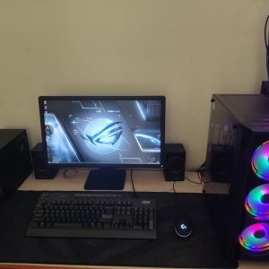 Bộ máy game i3 9100F/8G/256Gb/RX560 4Gb/Màn 24inch
