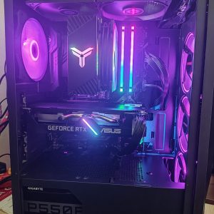 Alternative view of Case Asus TUF B460 i5 10400F/16G/256Gb/GTX 1070 8Gb