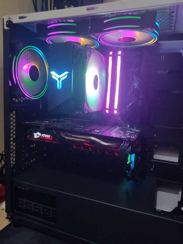 Case Asus TUF B460 i5 10400F/16G/256Gb/RX570 4G - Ảnh 3