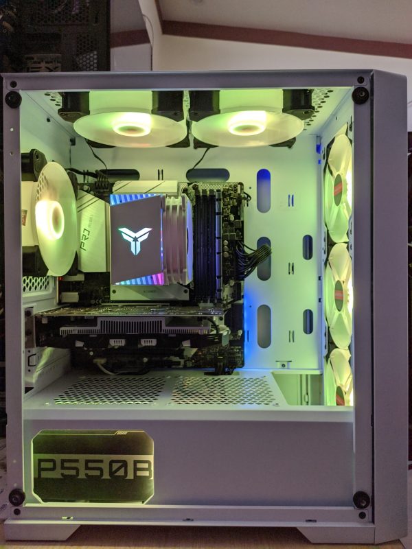 Case Game i5 10400F/8G/SSD 120G+500G/1050Ti 4G - Ảnh 5