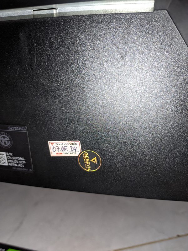 Màn hình Gaming Dell S2721HGF Full HD, 144Hz 1ms, cong 1500R, BH 05/2024 - Hình ảnh 4