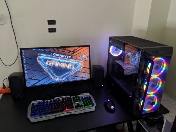 Full dàn Game i5 9400F/8G/SSD 128G + HDD 500Gb/GTX1050 2G D5/24 Inch