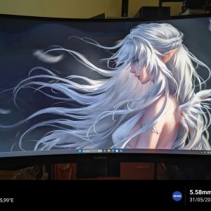 Màn Hình Samsung Odyssey G5 G55C (27 inch/ 2k/ VA/165Hz/Cong/Full Box -BH: 05/2027)