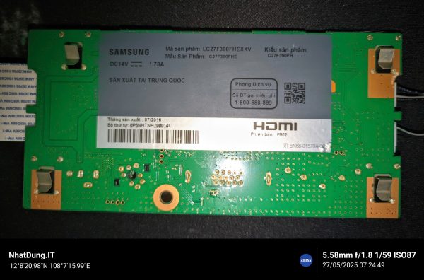 Board Màn Hình Samsung LC27F390 - Ảnh 2