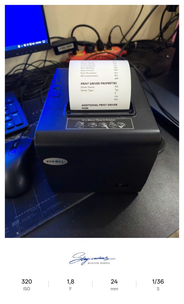 Máy in hóa đơn Zywell Zy808 (USB,LAN)